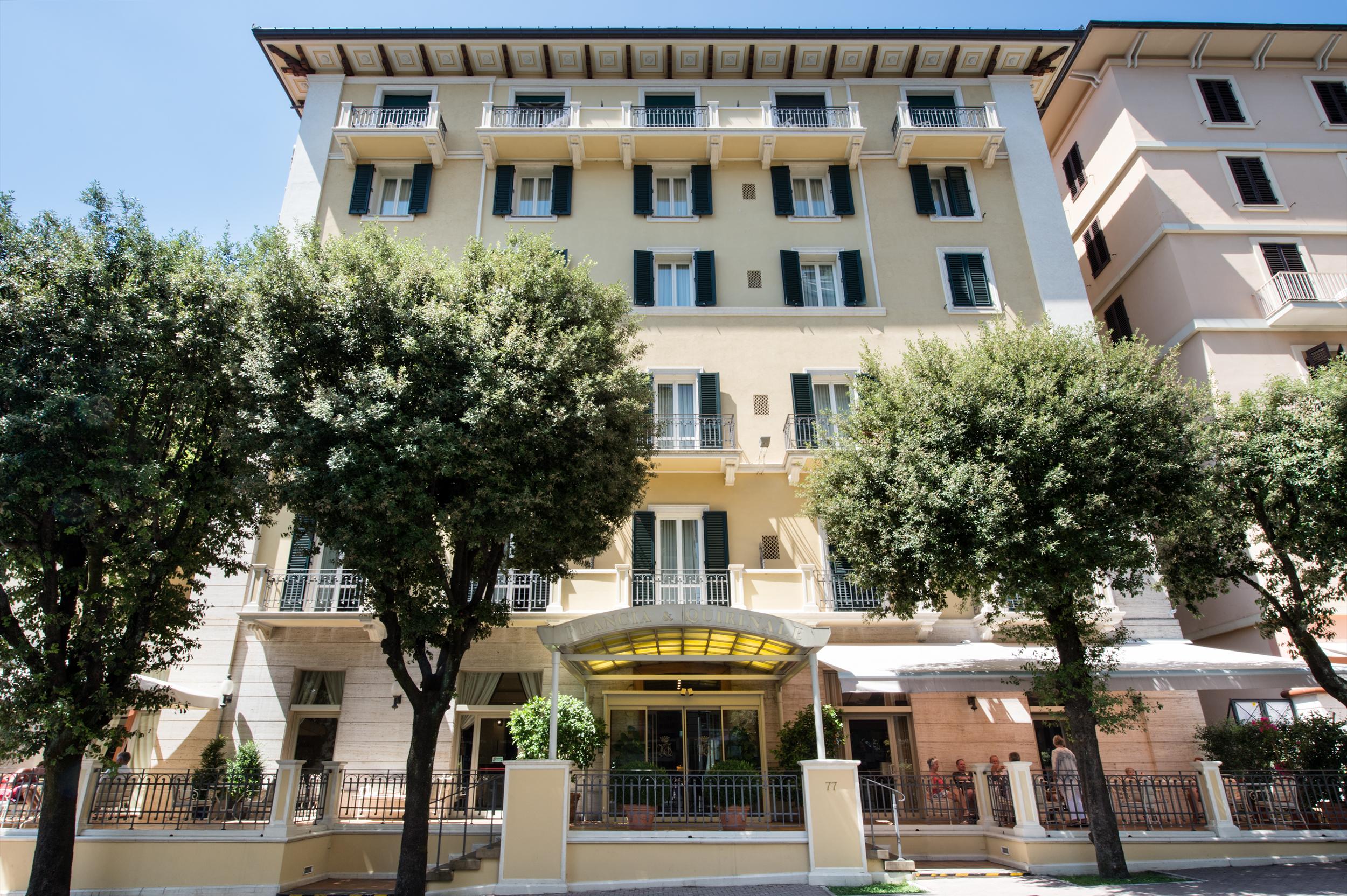 Hotel Francia E Quirinale Montecatini Terme Eksteriør bilde